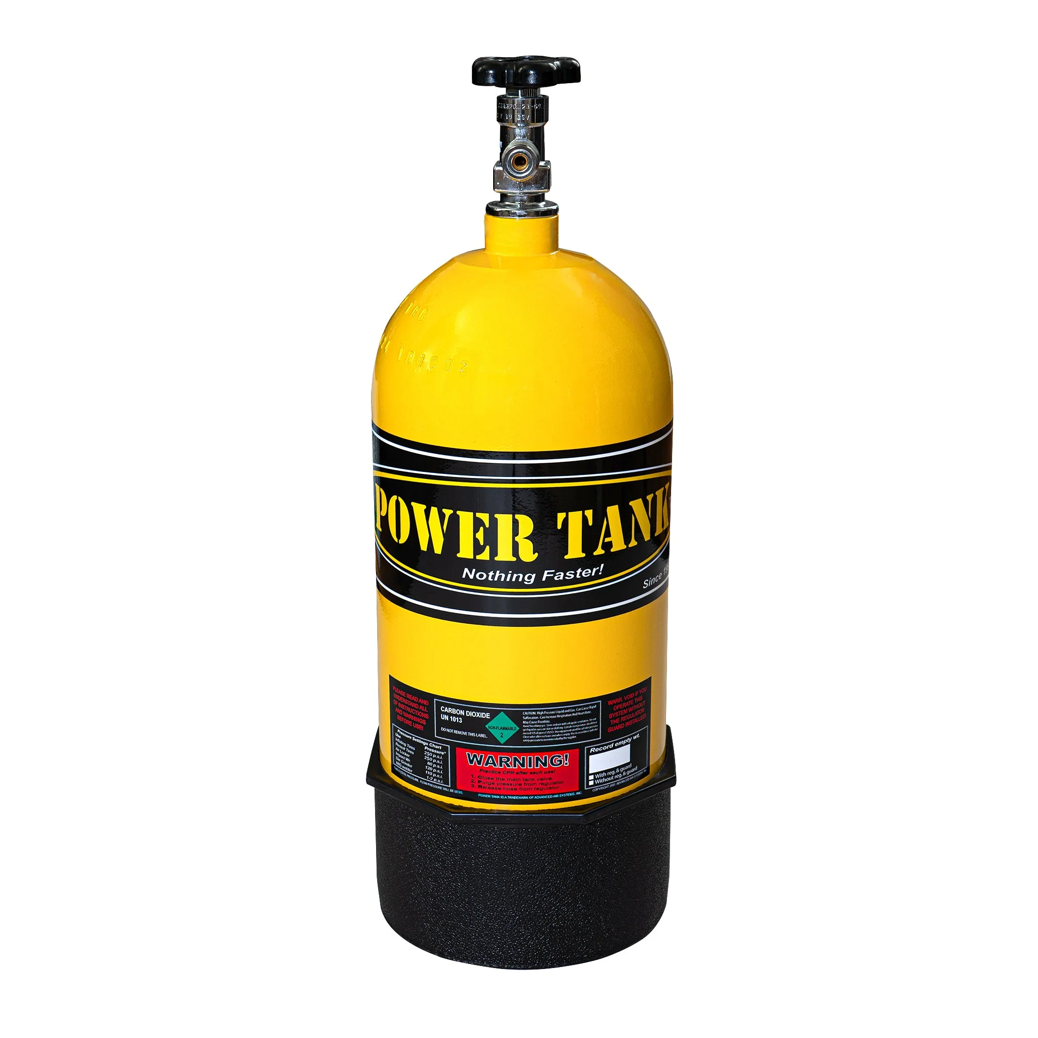 10 lb CO2 Spare Bottle Powdercoated - Image 12