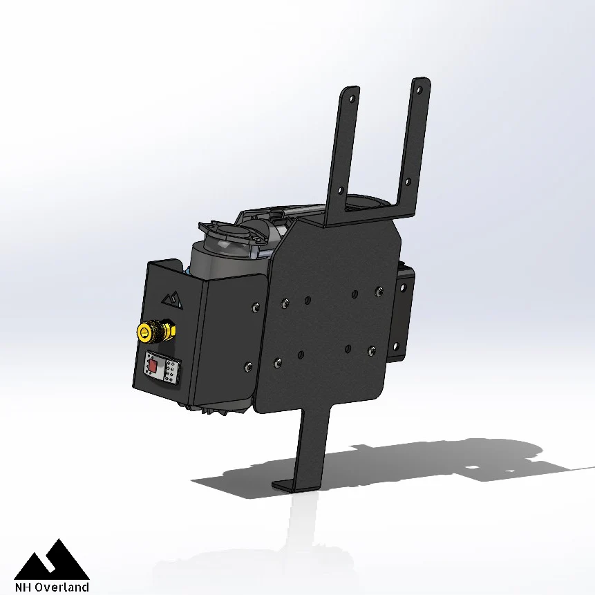 15+ Ford F150 Box Link Compressor Mount - Image 6