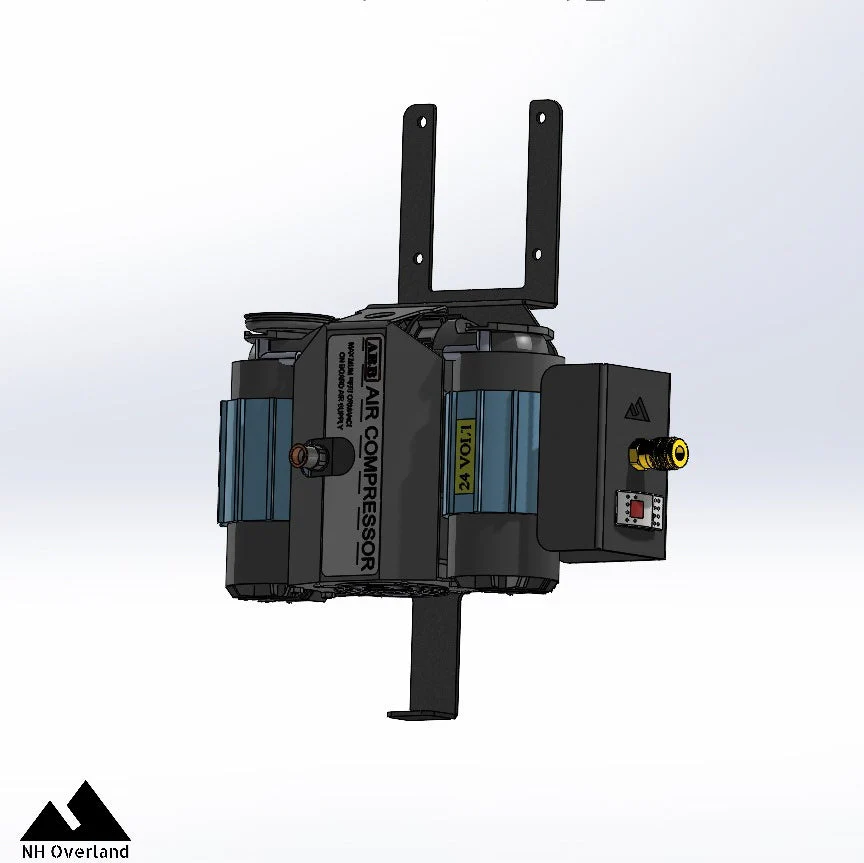 17+ Superduty Box Link Compressor Mount - Image 5