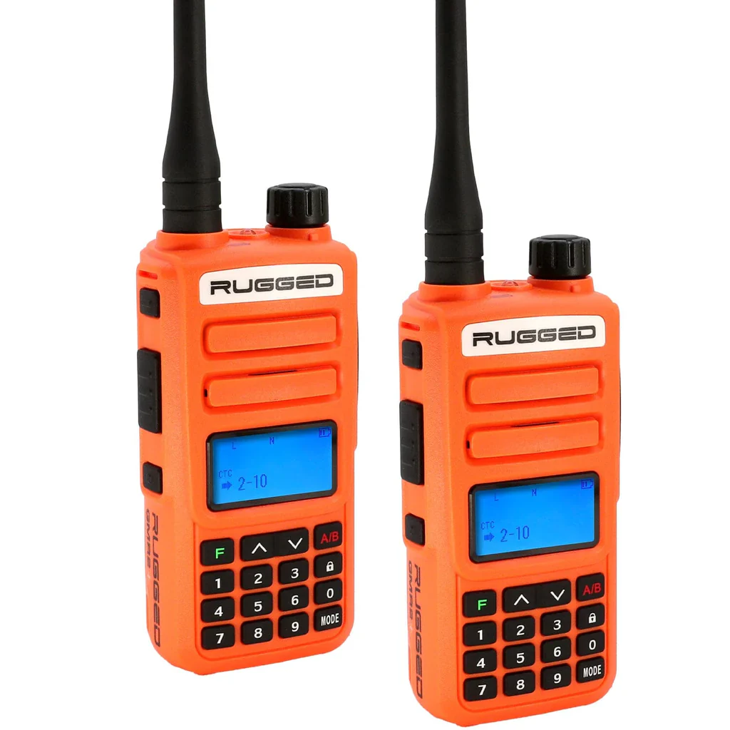 2 PACK - Rugged GMR2 PLUS GMRS and FRS Two Way Handheld Radios - Image 9