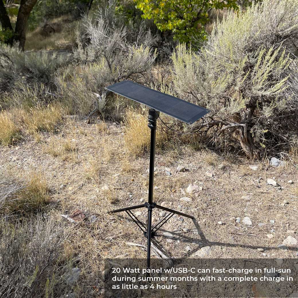 20 Watt Portable Solar Panel w/ LightRanger Receiver - Image 6