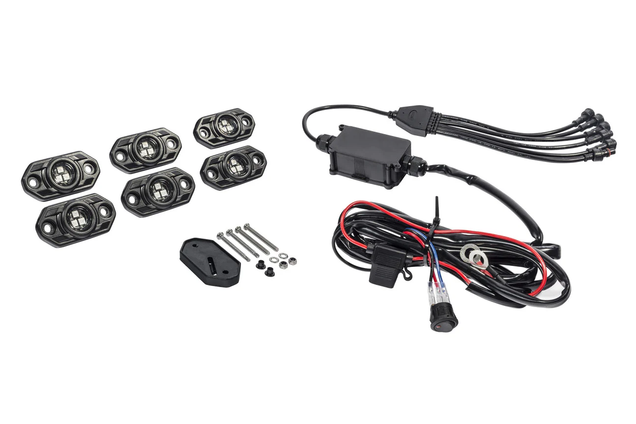 C-Series RGB Multi-Color Multi-Use LED 6-Light System - 5W Flood Beam - #339 - Image 5