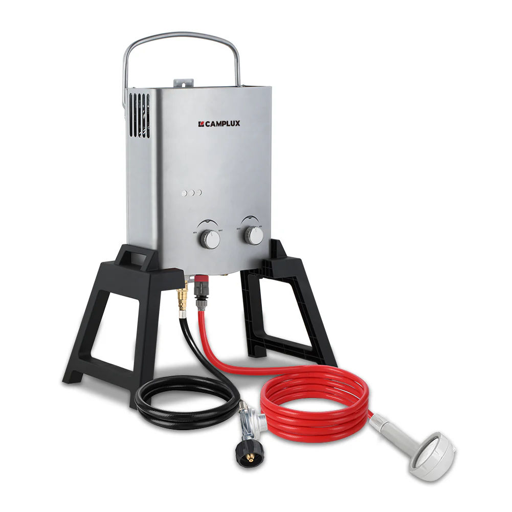 Camplux AY132MAXP Portable Propane Water Heater, Pump Stand Kit - Image 13
