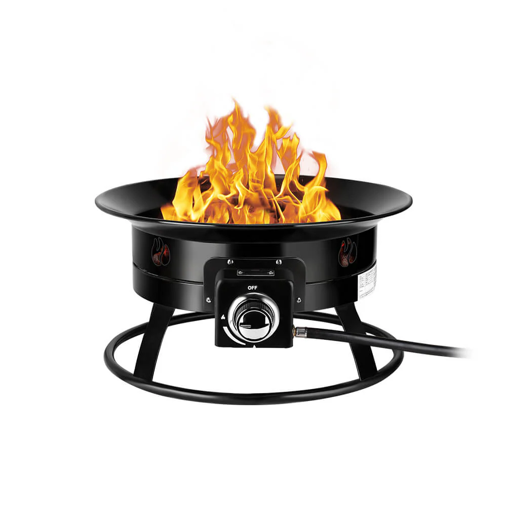 Camplux Propane Fire Pit Camping Fire Bowl for Cozy Outdoor Gatherings - Image 2