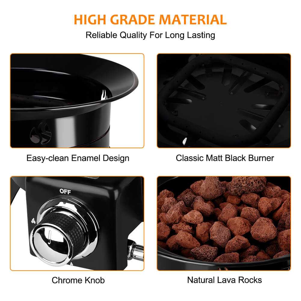 Camplux Propane Fire Pit Camping Fire Bowl for Cozy Outdoor Gatherings - Image 5