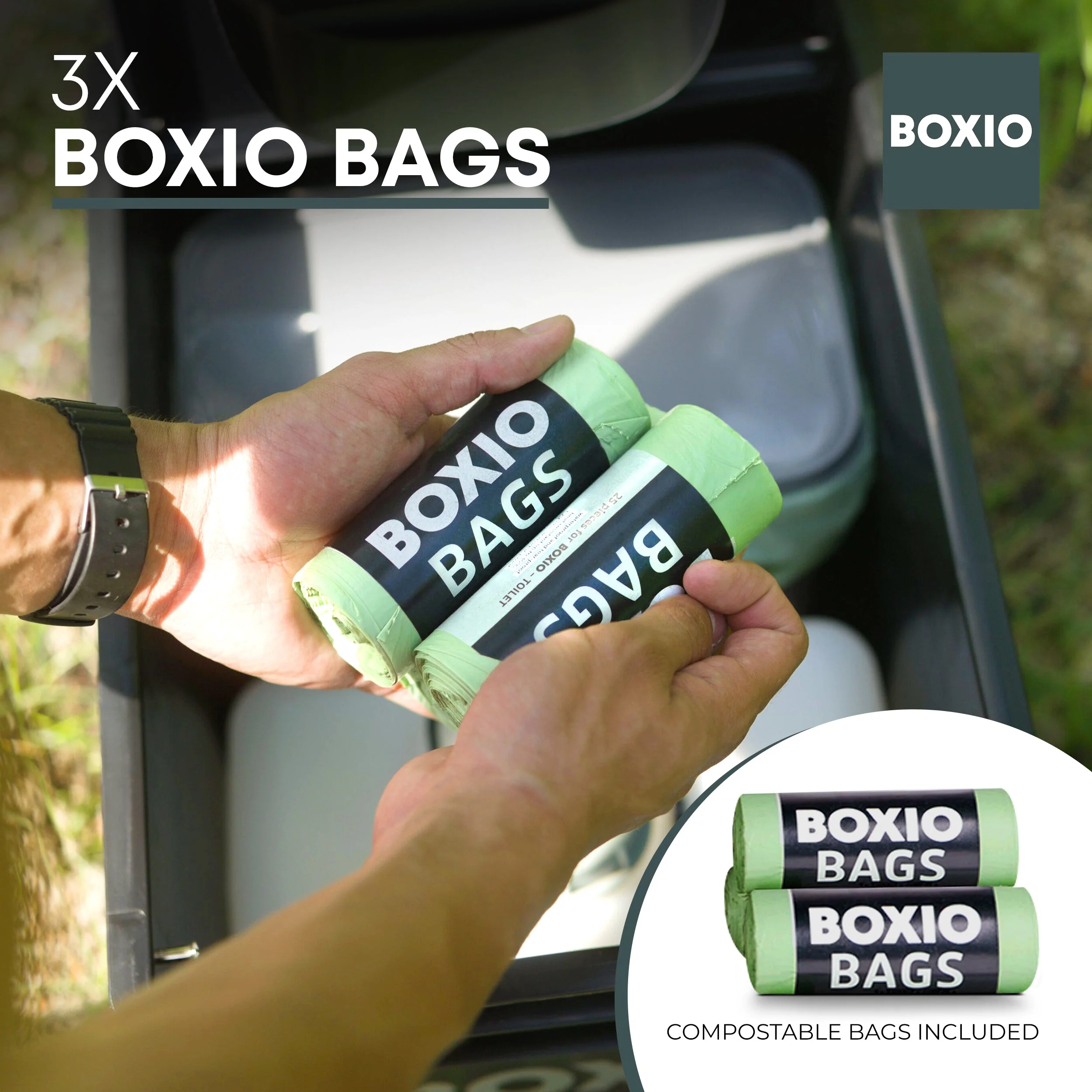 Composting Toilet Starter Kit | BOXIO - TOILET PLUS - Image 3