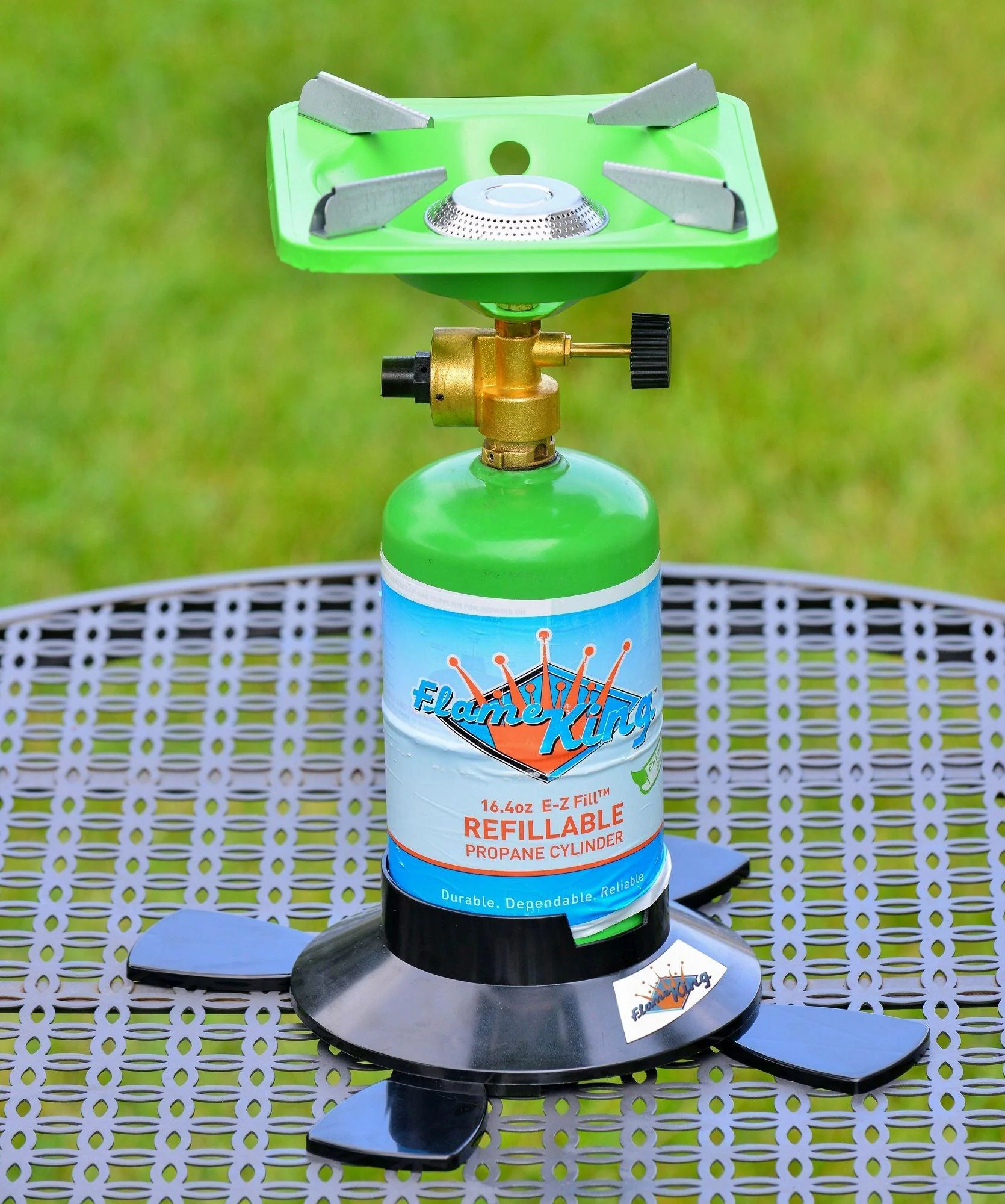 Flame King Base for 1lb Propane Cylinder - Image 6