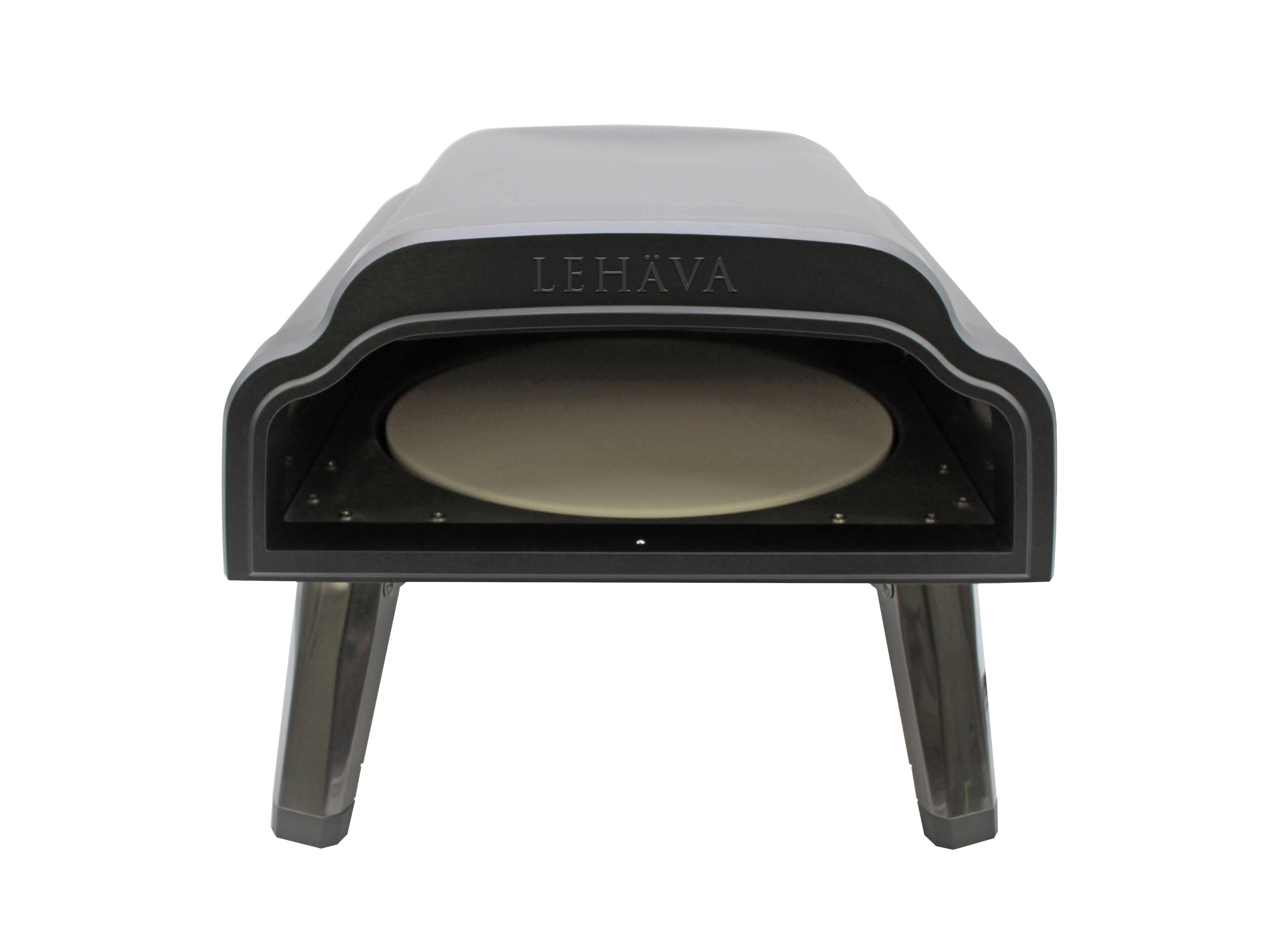Flame King Outdoor Portable 14-inch Propane Pizza Oven Gas 360 Degree Rotating Stone - Image 6