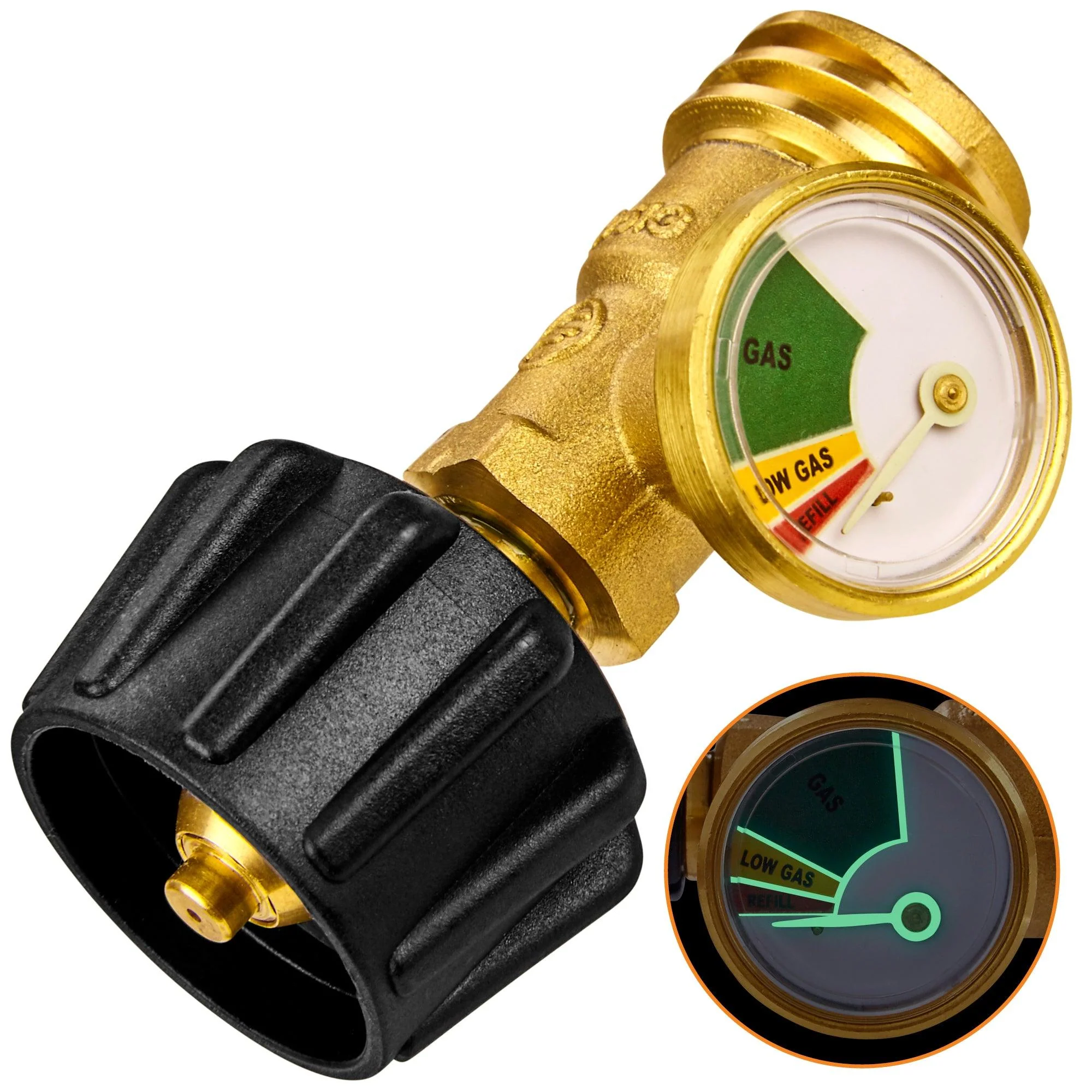 Flame King Propane Gas Level Indicator Check Gauge Meter For Propane Tanks Cylinders - Image 4