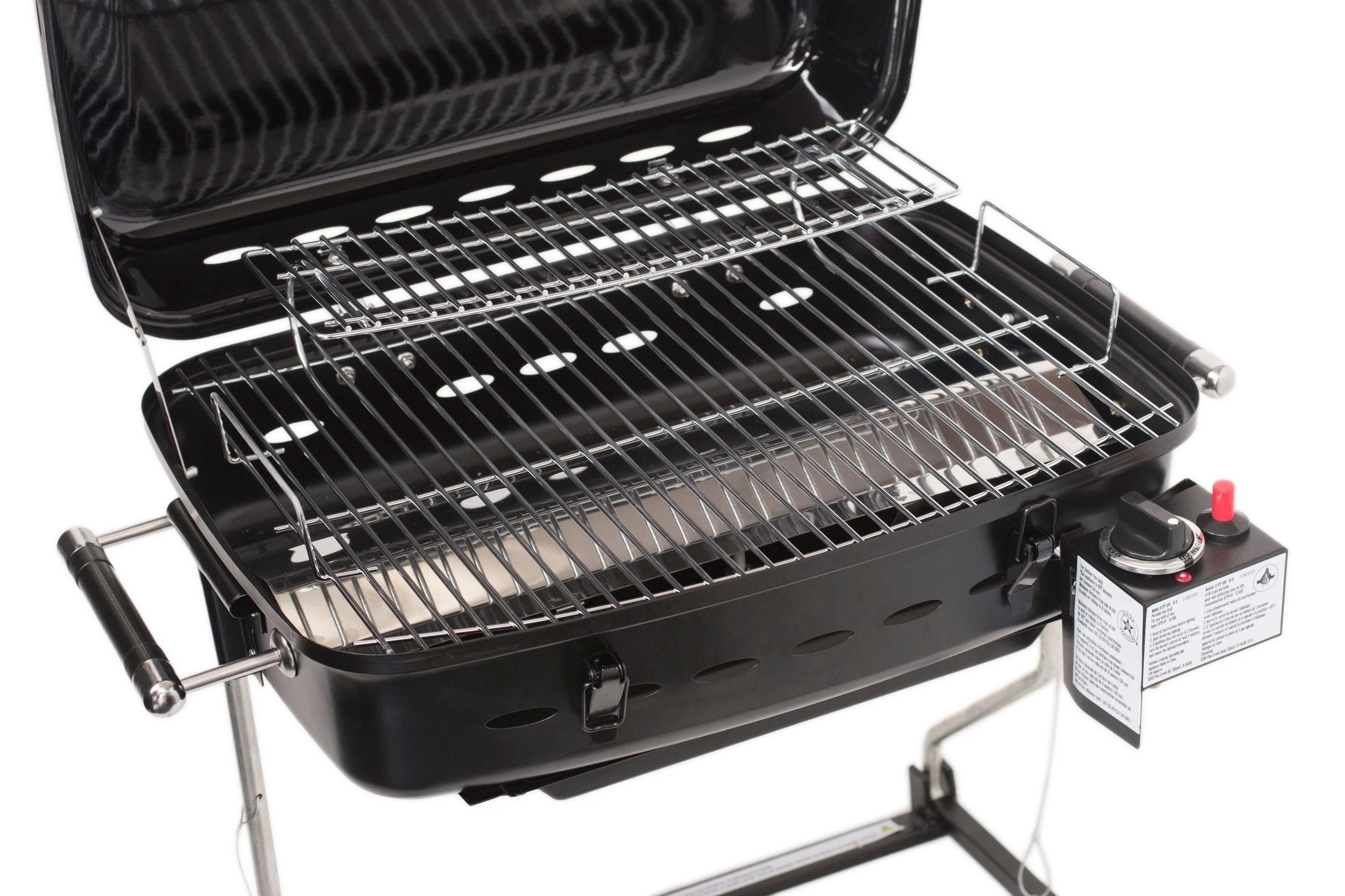 Flame King RV Trailer Mounted Grill BBQ with Carry Bag - Image 6