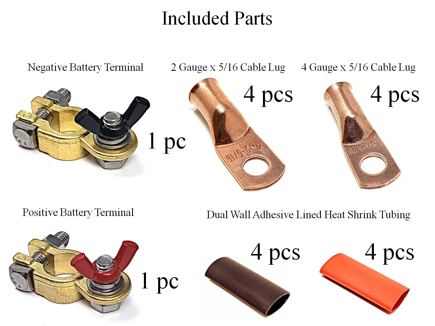 Marine Grade Battery Terminal Top Post Kit for RV, Trucks, Boats, Cars, Campers, Golf Carts (Military Spec. B-12128C) - Image 10