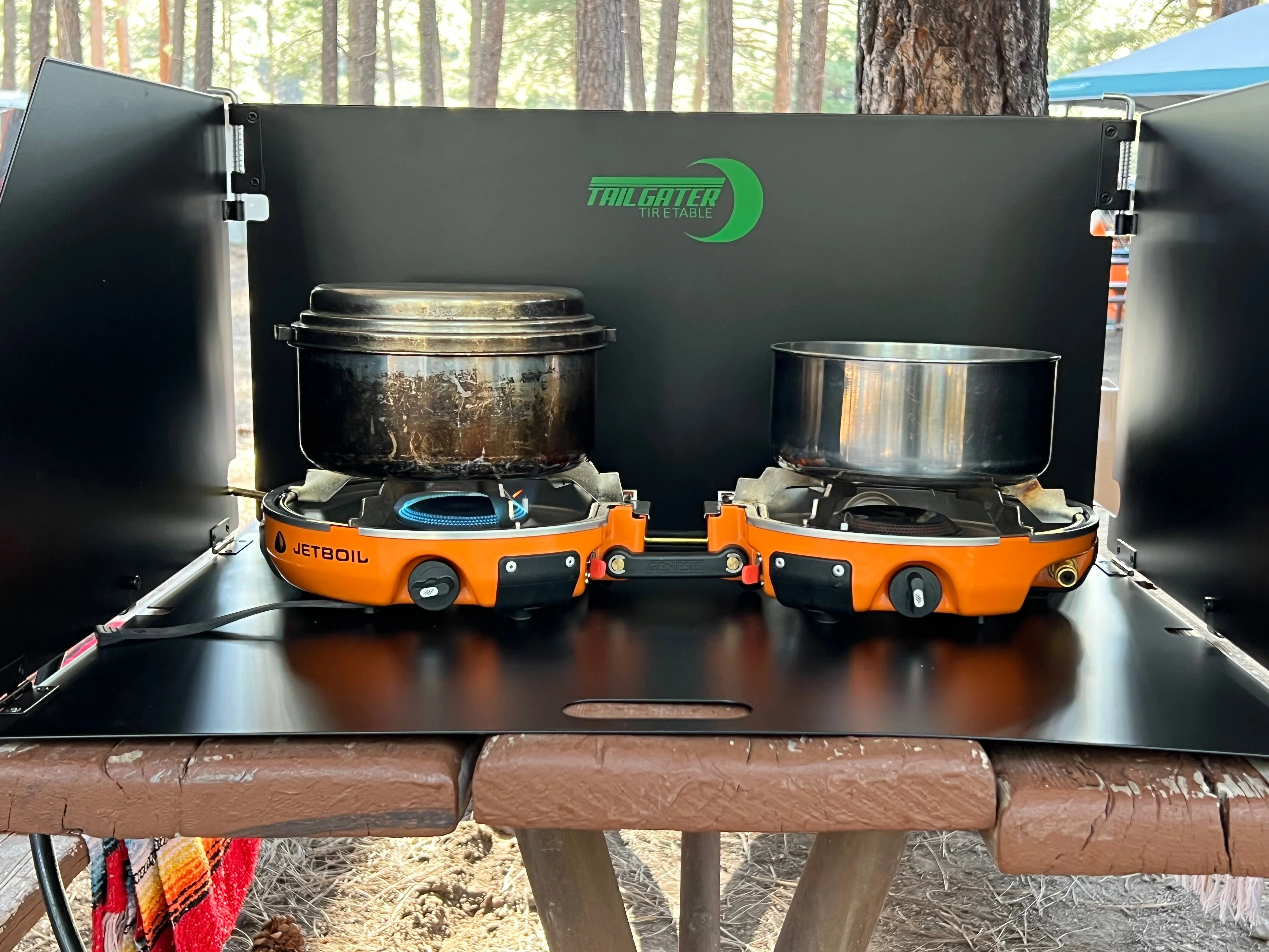 Tire Table BBQ Windscreens - Image 2