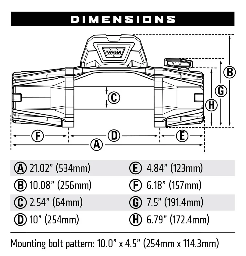 VR EVO 10-S WINCH - 103253 - Image 3